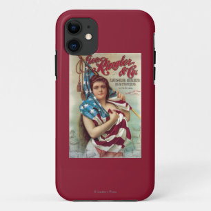 George Ringler en CO. Poster bier Case-Mate iPhone Case