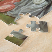 George Rogers met zijn vrouw, Margaret en zijn Sis Legpuzzel (Zijkant)