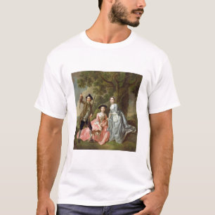 George Rogers met zijn vrouw, Margaret en zijn Sis T-shirt