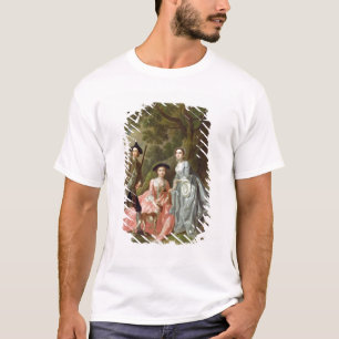 George Rogers met zijn vrouw, Margaret en zijn Sis T-shirt