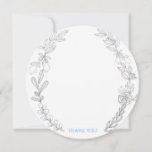 George Round Foto Dank Je Kaart. Kaart (Voorkant)