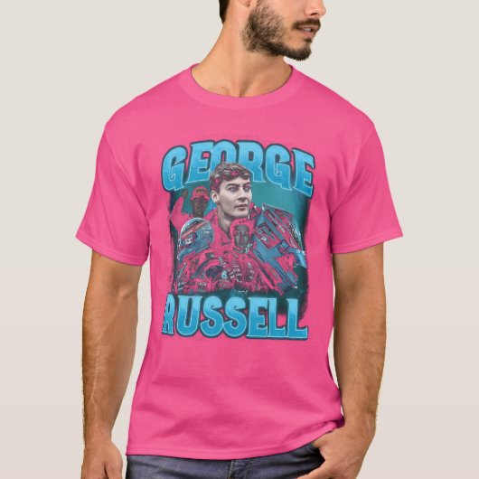 George Russell Collage T-shirt (Voorkant)