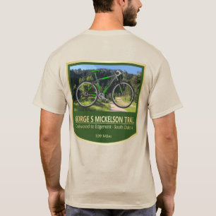 George S Mickelson Trail (bike2) T-shirt
