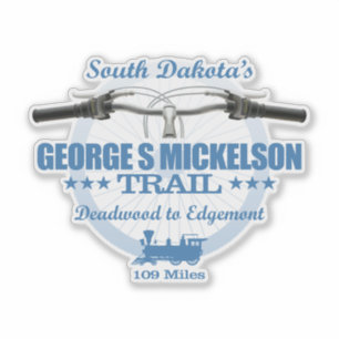 George S Mickelson Trail (H2) Sticker