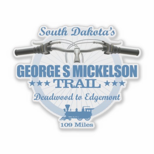 George S Mickelson Trail (H2) Sticker (Voorkant)