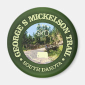 George S Mickelson Trail, South Dakota. Magneet (Voorkant)