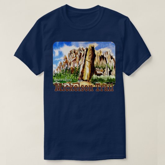 George S Mickelson Trail South Dakota T-shirt (Design voorkant)