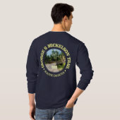George S Mickelson Trail, South Dakota. T-shirt (Achterkant volledig)
