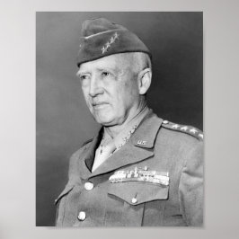 George S. Patton Portrait Poster