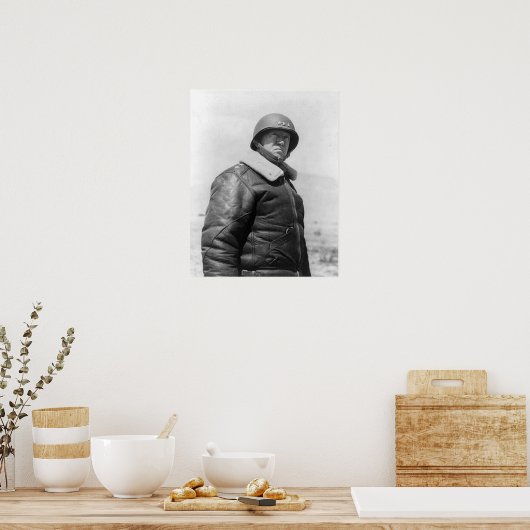 George S Patton Poster (Keuken)