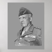 George S. Patton Poster (Voorkant)