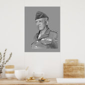 George S. Patton Poster (Keuken)