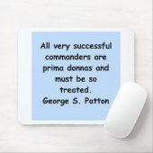 george s patton quote muismat (Met muis)