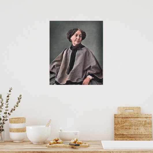 George Sand - Auteur Poster (Keuken)