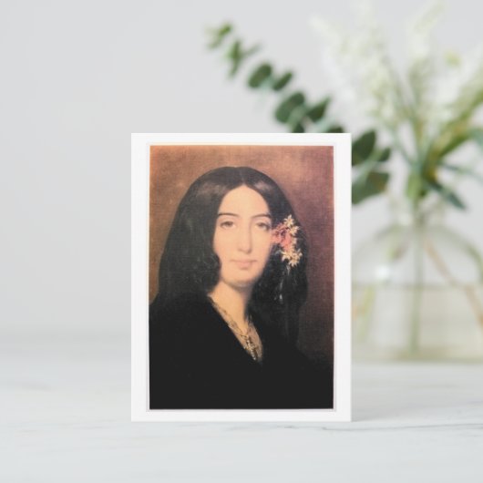 George Sand van Charpentier Briefkaart (Staand voorkant)