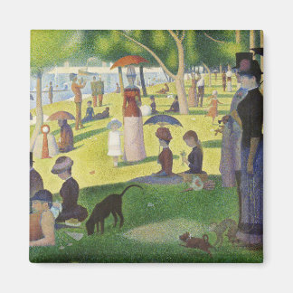 George Seurat op zondag in La Grande Jatte Famous Magneet