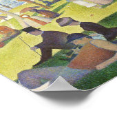 George Seurat op zondag in La Grande Jatte Famous Poster (Hoek)
