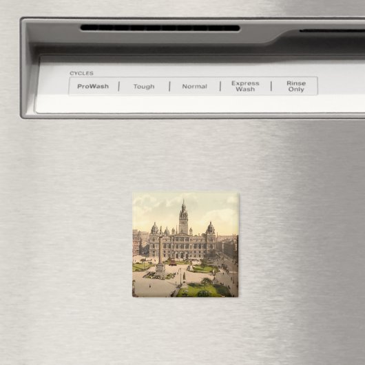 George Square, Glasgow, Schotland Magneet (Insitu (Vaatwasser))