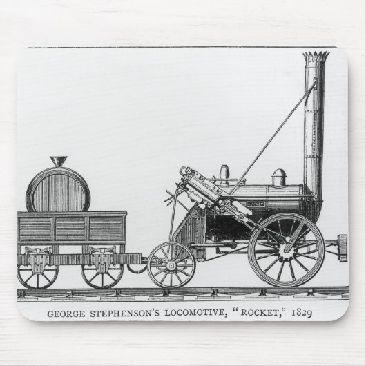 George Stephenson's Locomotive, 'Rocket', 1829 Muismat (Voorkant)