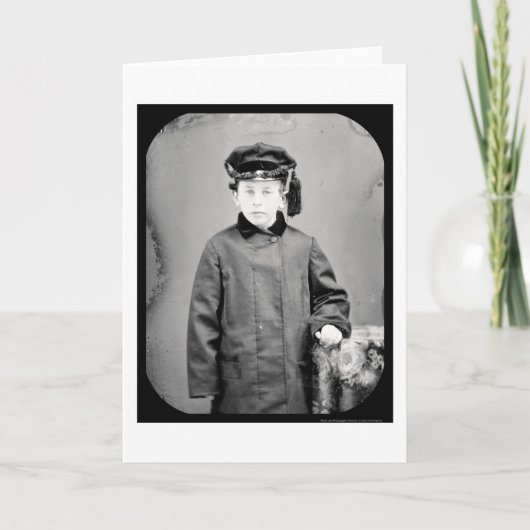 George Stowell Daguerreotype 1855 Kaart (Voorkant)