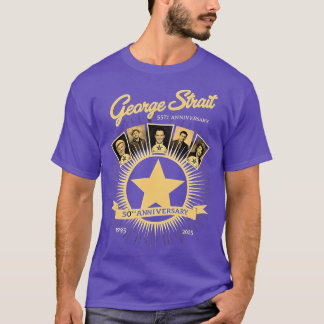 George Strait 50e JUBILEUM 1975 - 2025 BEDANKT T-shirt