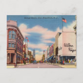 George Street, New Brunswick, New Jersey, George S Briefkaart (Voorkant)