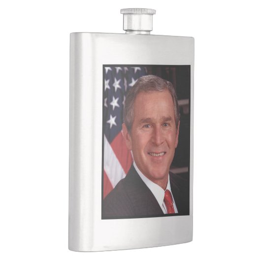 George Struik 43rd Amerikaans President Foto Flacon (Rechts)