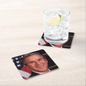 George Struik 43rd Amerikaans President Foto Kartonnen Onderzetters (Insitu)