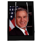 George Struik 43rd Amerikaans President Foto Medium Cadeauzakje (Achterkant)