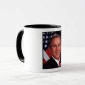 George Struik 43rd Amerikaans President Foto Mok (Voorkant links)