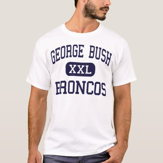 George Struik - Broncos - High - Richmond Texas T-shirt (Voorkant)