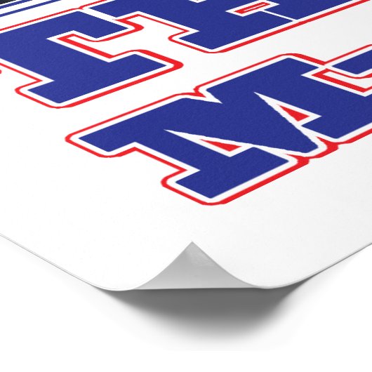 George Struik/Dank u wel! Poster (Hoek)