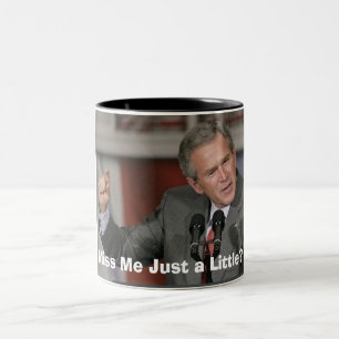 George Struik/Miss me een beetje? Tweekleurige Koffiemok