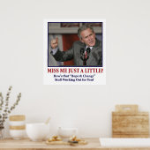 George Struik/Miss me gewoon een beetje? Poster (Keuken)