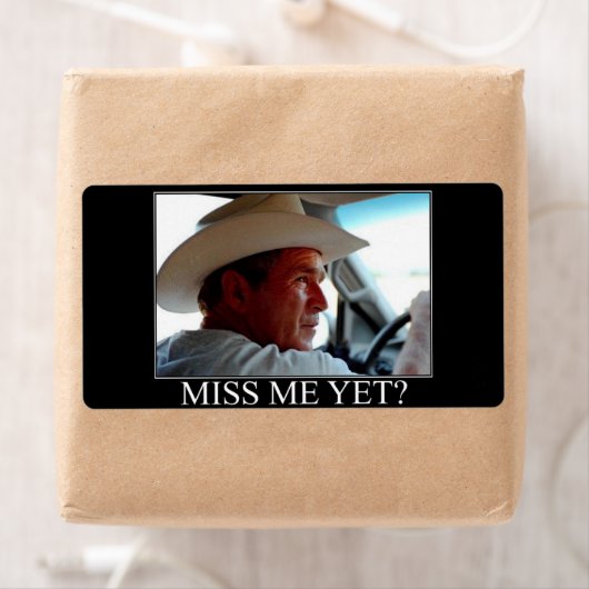 George Struik/Miss me toch? Etiket (Insitu)