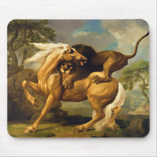 George Stubbs   A Lion Attacking a Horse, c.1762 ( Muismat