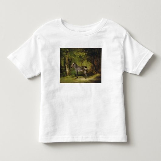 George Stubbs | A Zebra, 1763 (olie op doek) Kinder Shirts (Voorkant)