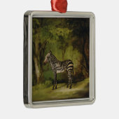 George Stubbs | A Zebra, 1763 (olie op doek) Metalen Ornament (Rechts)