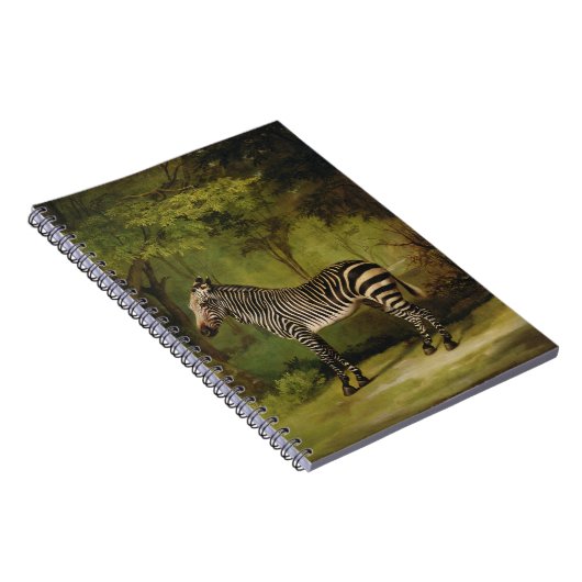 George Stubbs | A Zebra, 1763 (olie op doek) Notitieboek (Rechterzijde)