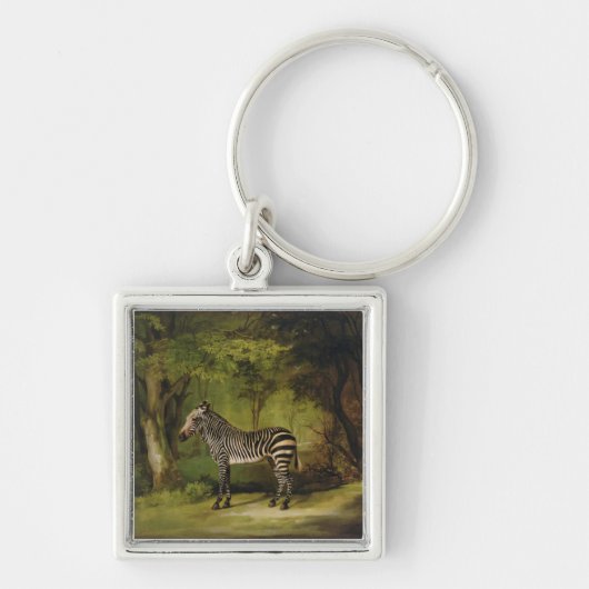 George Stubbs | A Zebra, 1763 (olie op doek) Sleutelhanger (Voorkant)
