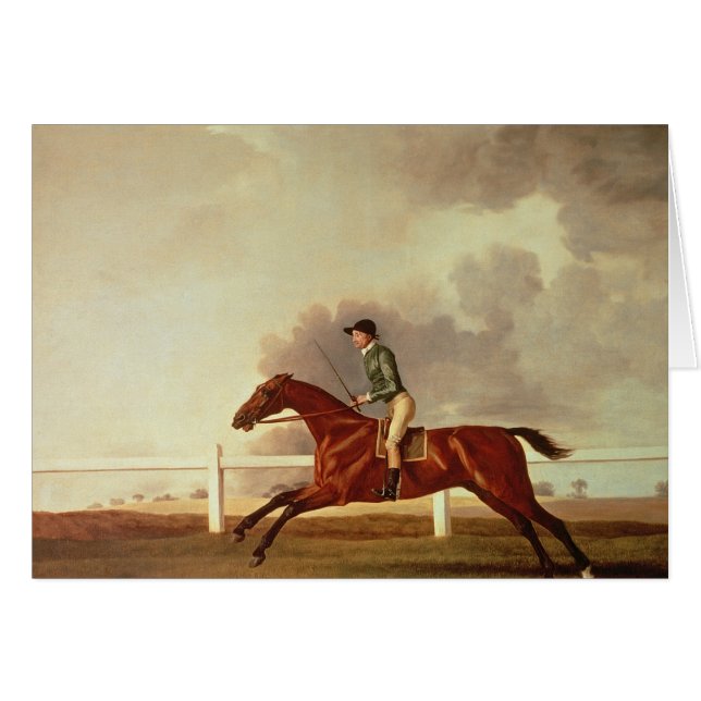 George Stubbs | Bay Malton met John Singleton Up, (Voorkant Horizontaal)