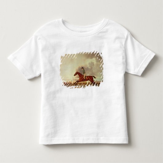 George Stubbs | Bay Malton met John Singleton Up, Kinder Shirts (Voorkant)