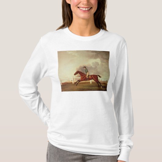 George Stubbs | Bay Malton met John Singleton Up, T-shirt (Voorkant)