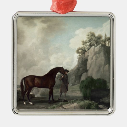 George Stubbs | Cato's en Groom Metalen Ornament (Voorkant)