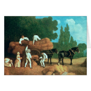 George Stubbs   De oogst Wagon