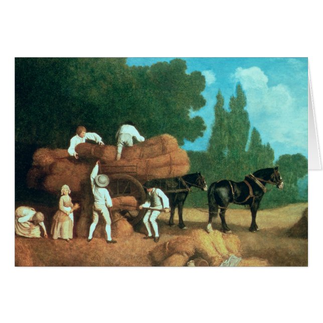 George Stubbs | De oogst Wagon (Voorkant Horizontaal)