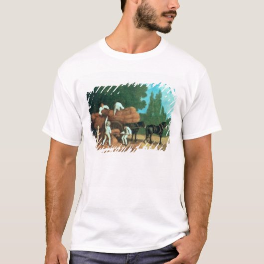 George Stubbs | De oogst Wagon T-shirt (Voorkant)
