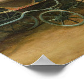 George Stubbs | Een faeton met een paar Cream Pon Poster (Hoek)