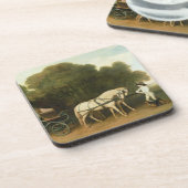 George Stubbs | Een faeton met een Paar van Cream Onderzetter (Linkerzijde)