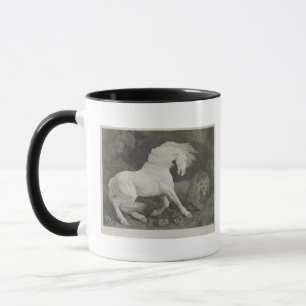 George Stubbs Een paard aangedaan door een leeuw Mok